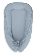 Baby nest double-sided Premium Cocoon for infants MY SWEET BABY- pastel blue