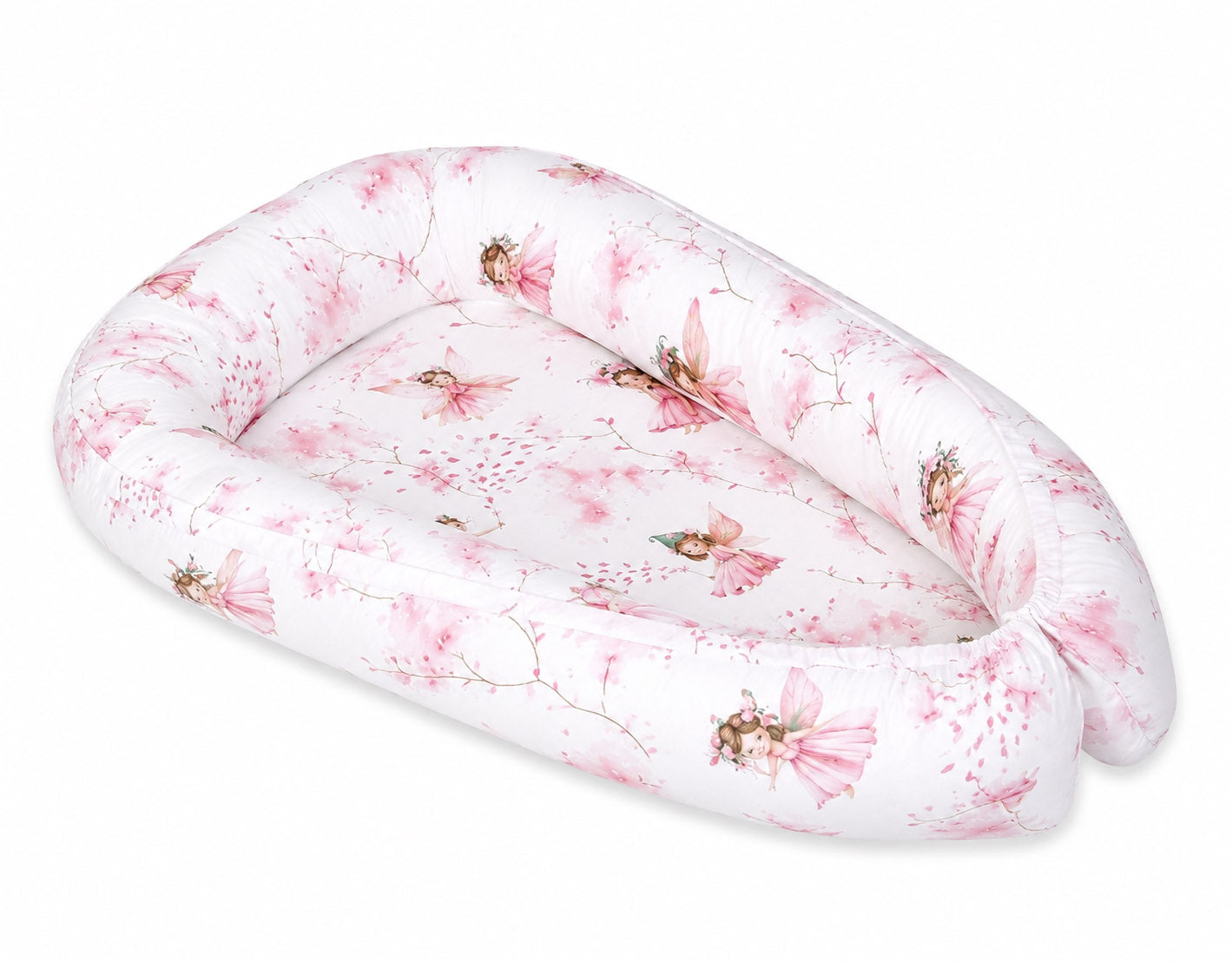 Baby nest double-sided Premium Cocoon for infants MY SWEET BABY- Blossom Fairies