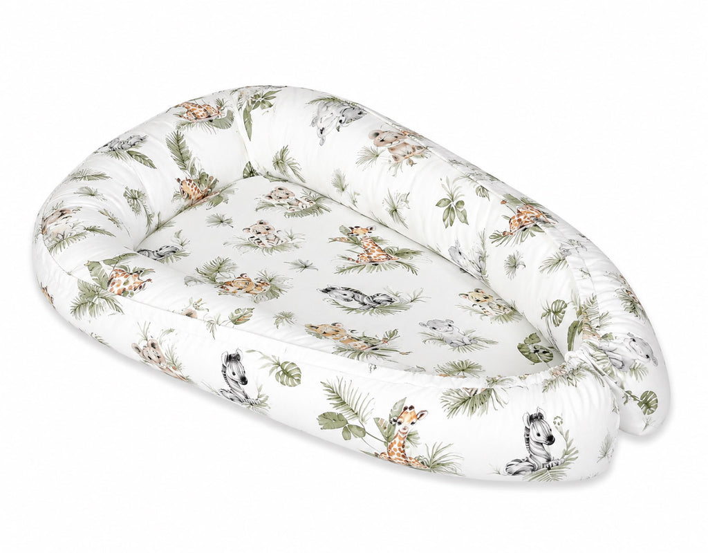 Baby nest double-sided Premium Cocoon for infants MY SWEET BABY- Little Safari