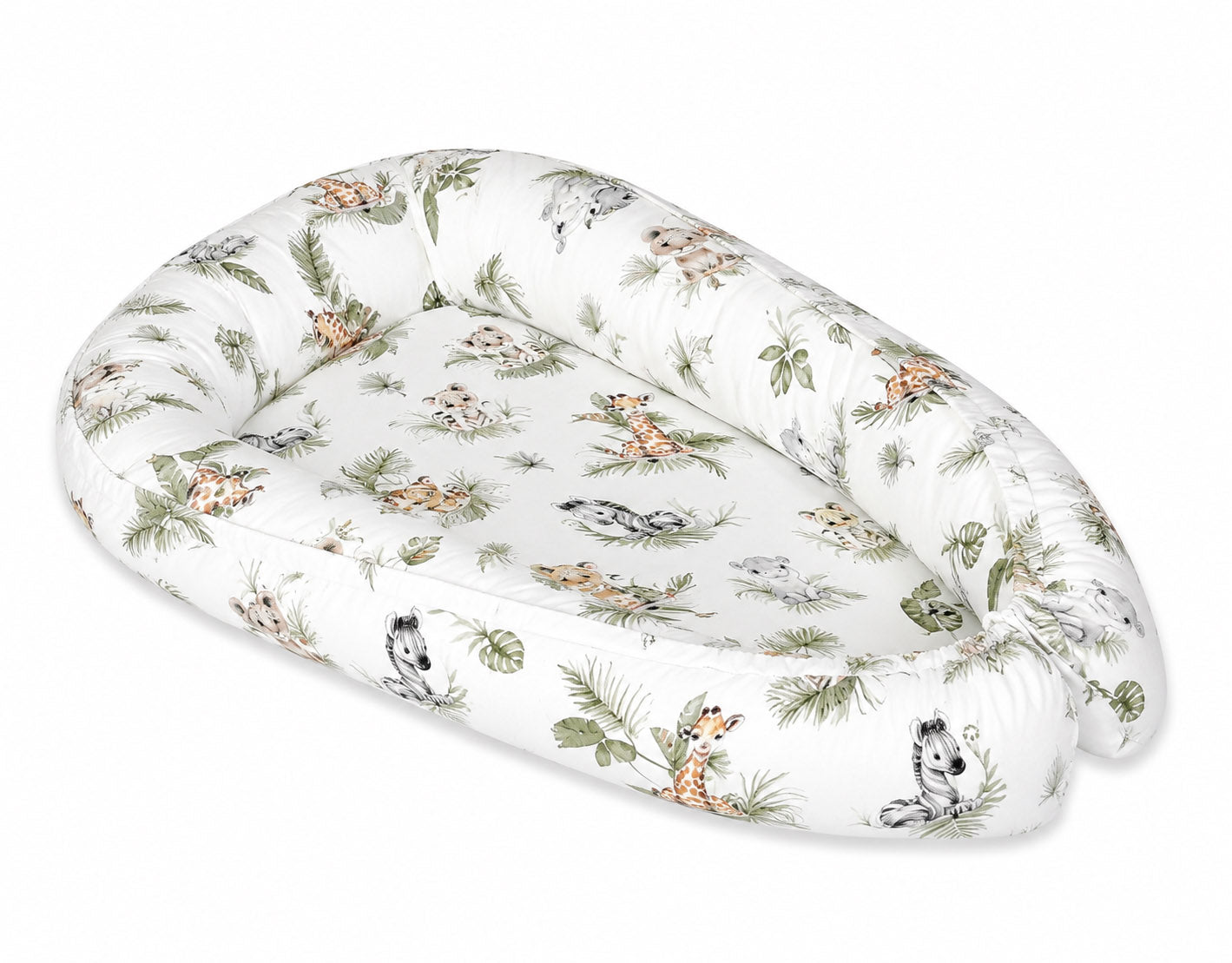 Baby nest double-sided Premium Cocoon for infants MY SWEET BABY- Little Safari