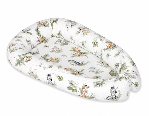 Baby nest double-sided Premium Cocoon for infants MY SWEET BABY- Little Safari