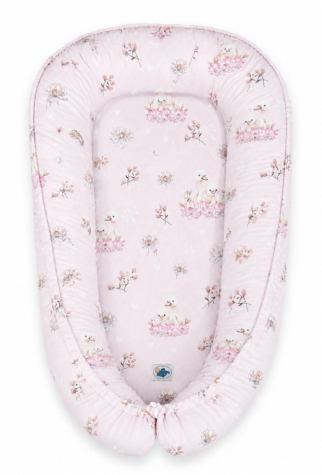 Baby nest double-sided Premium Cocoon for infants MY SWEET BABY- Little Swans