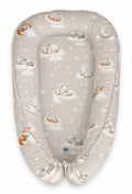 Baby nest double-sided Premium Cocoon for infants MY SWEET BABY- Twinkle Woodland