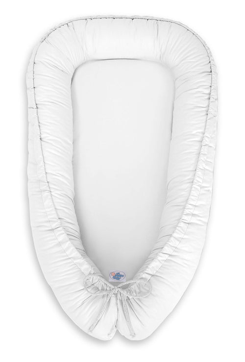 Baby nest double-sided Premium Cocoon for infants MY SWEET BABY- white