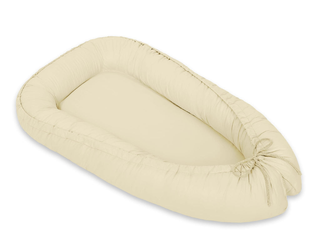 Baby nest double-sided Premium Cocoon for infants MY SWEET BABY- cream
