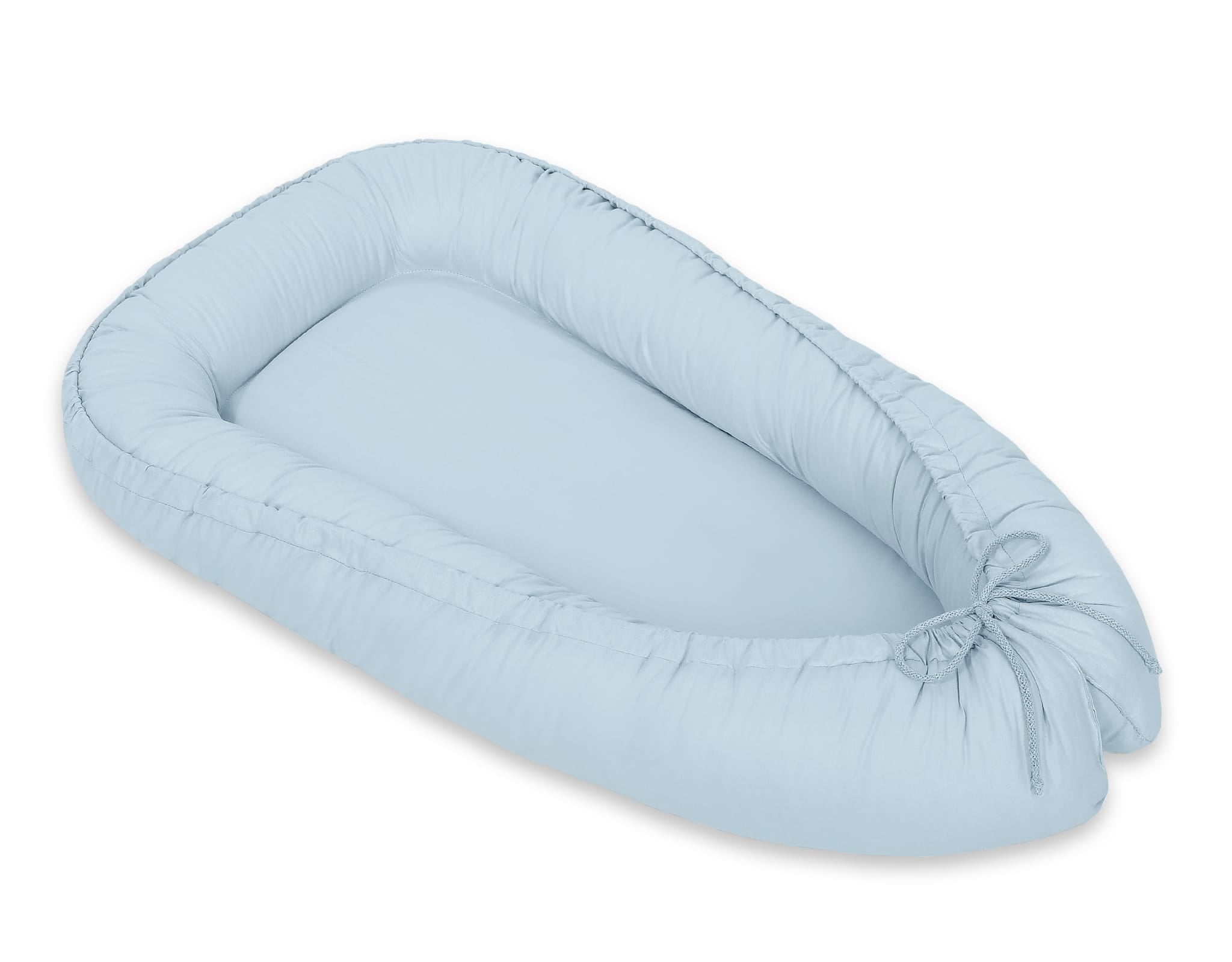 Baby nest double-sided Premium Cocoon for infants MY SWEET BABY- blue