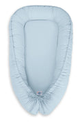 Baby nest double-sided Premium Cocoon for infants MY SWEET BABY- blue