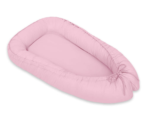 Baby nest double-sided Premium Cocoon for infants MY SWEET BABY- pink