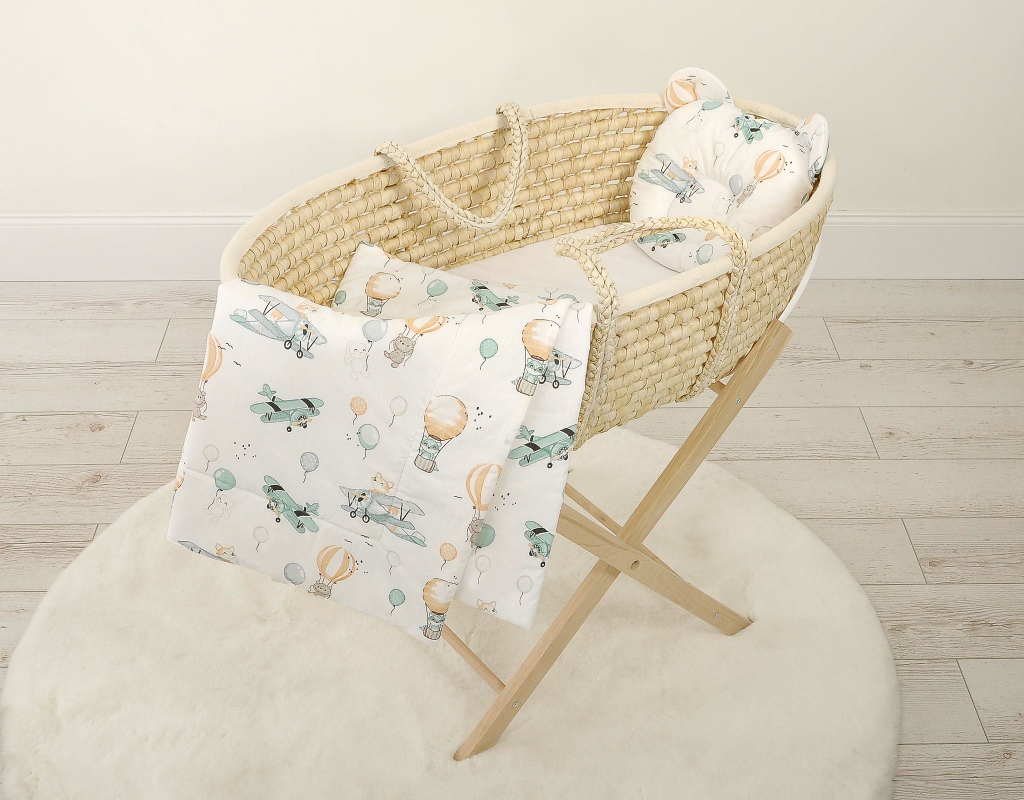 Duvet with pillow Teddy - 2pcs set -  sky adventure