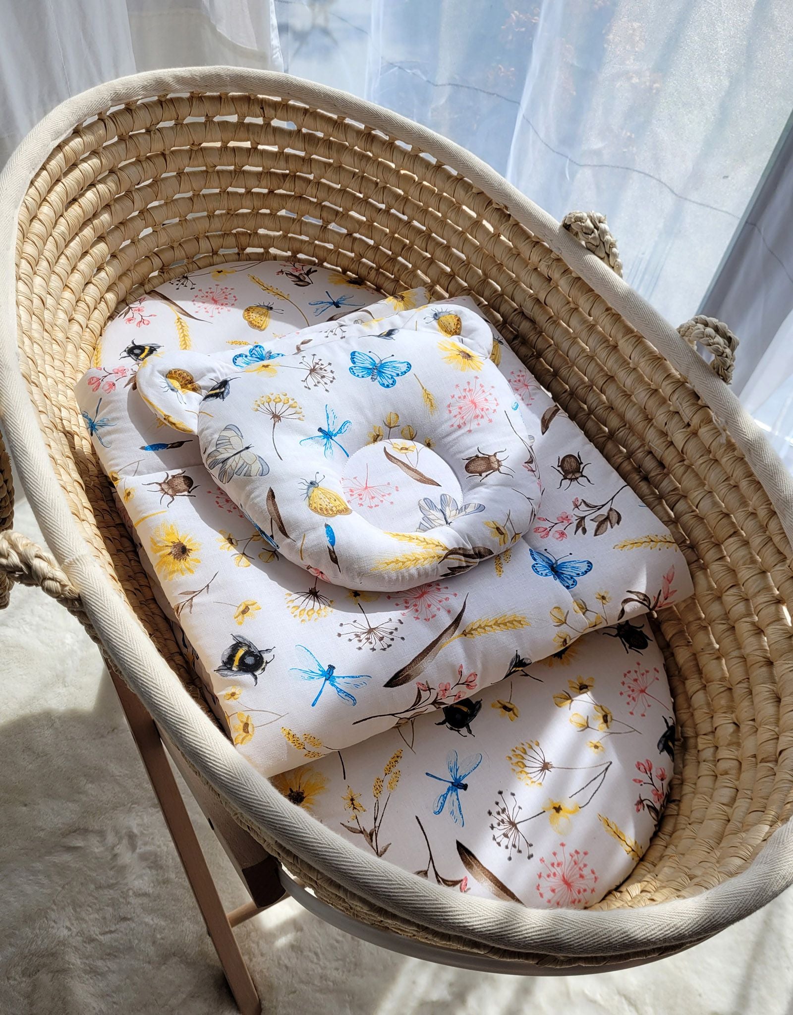 Duvet with pillow Teddy - 2pcs set - Summer meadow