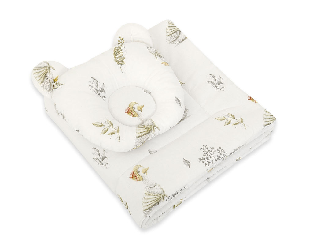 Duvet with pillow Teddy - 2pcs set -  Gooses