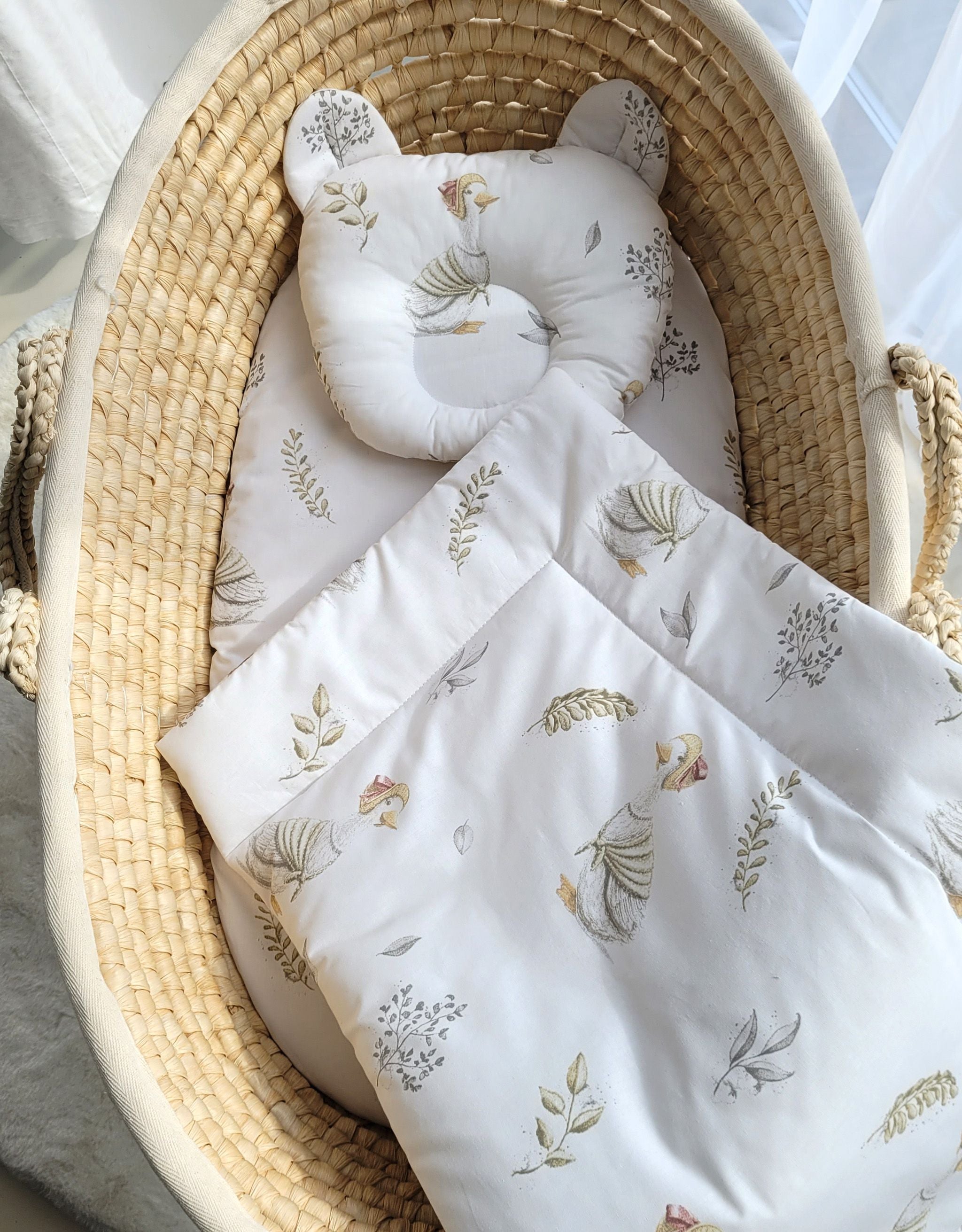 Duvet with pillow Teddy - 2pcs set -  Gooses