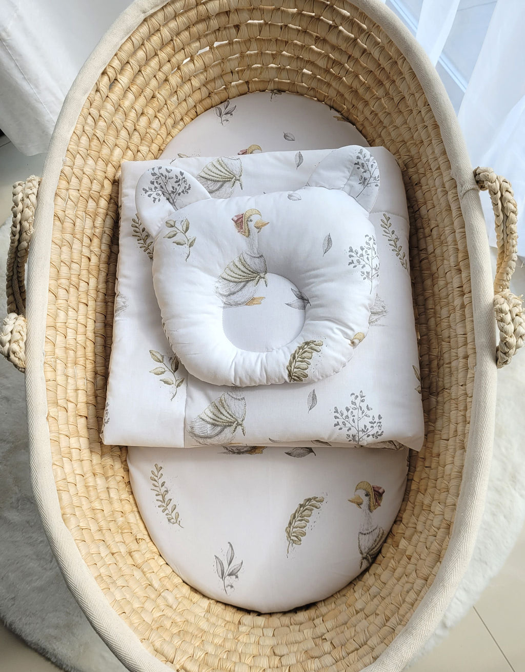 Duvet with pillow Teddy - 2pcs set -  Gooses