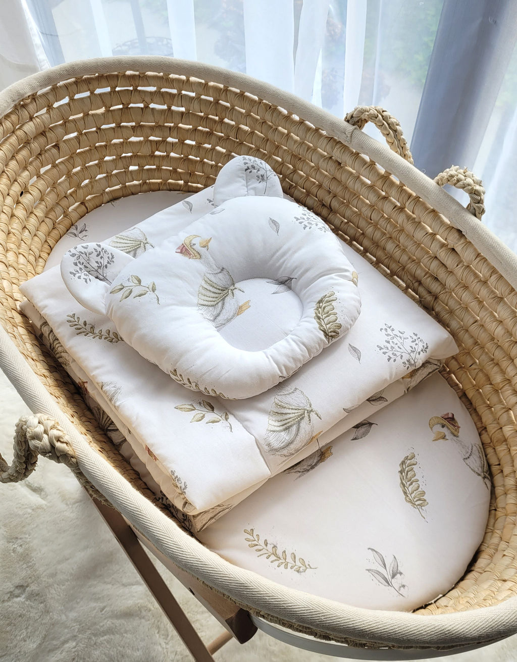 Duvet with pillow Teddy - 2pcs set -  Gooses