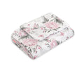 Bedding set 2-pcs 75x100cm NEWBORN- Romantic peonies
