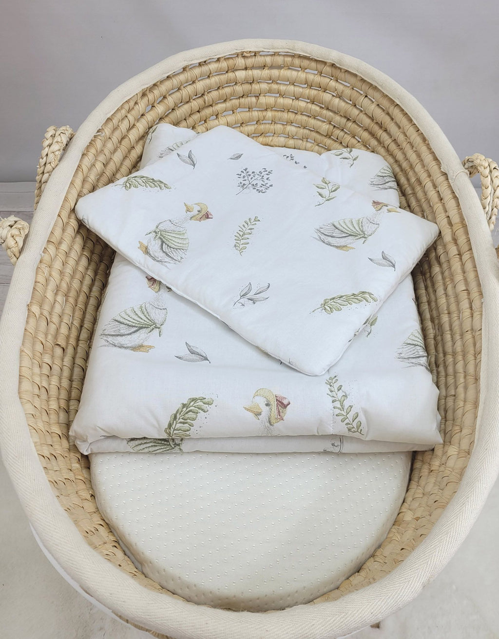 Bedding set 2-pcs 75x100cm NEWBORN- gooses