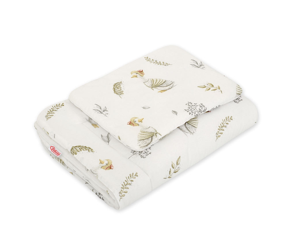 Bedding set 2-pcs 75x100cm NEWBORN- gooses