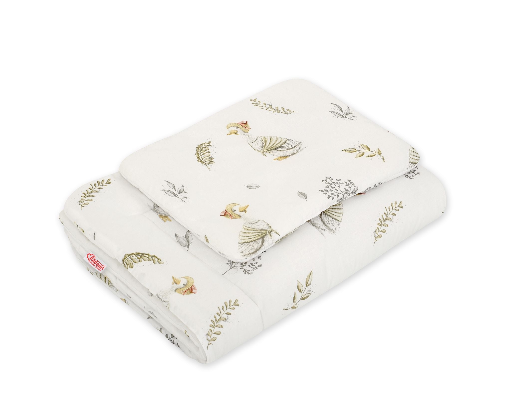 Bedding set 2-pcs 75x100cm NEWBORN- gooses
