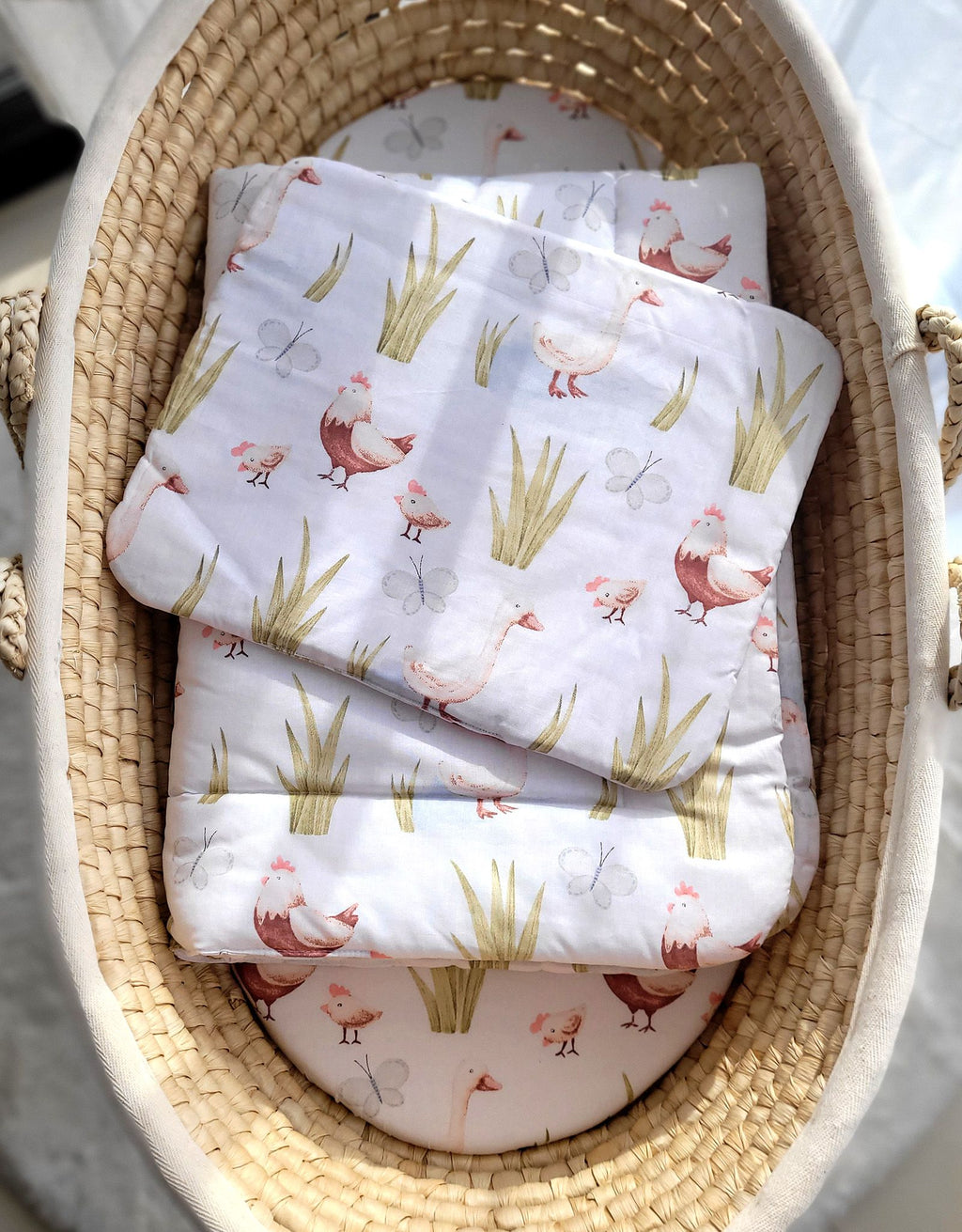 Bedding set 2-pcs 75x100cm NEWBORN - In the country