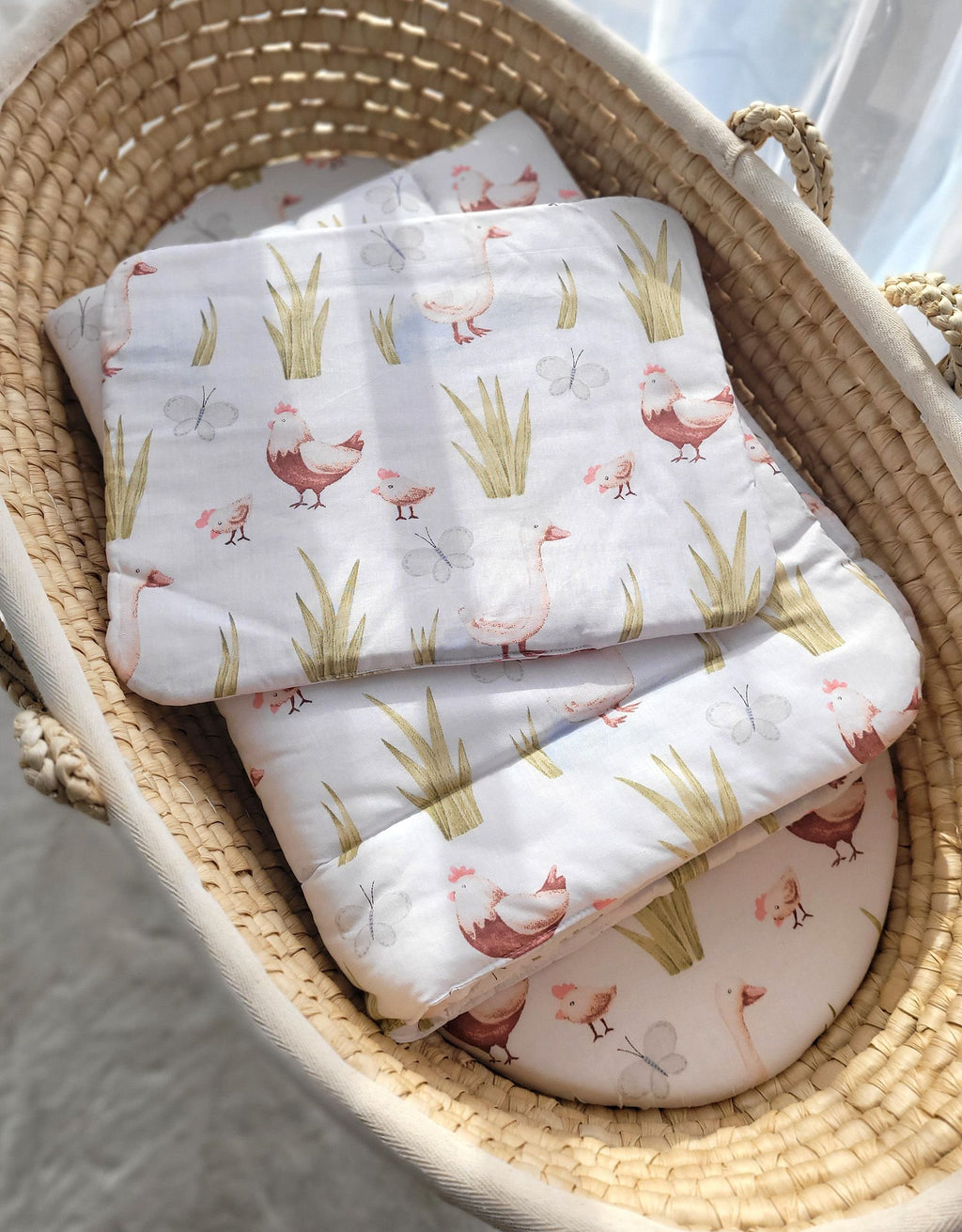 Bedding set 2-pcs 75x100cm NEWBORN - In the country