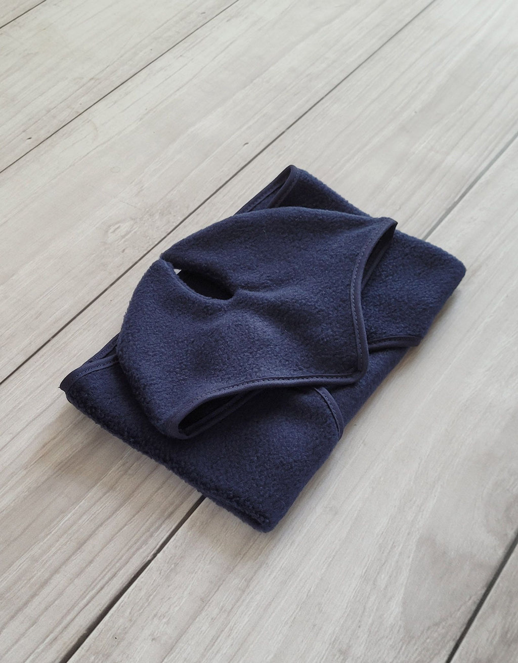 Set for Hobby Horse A3: Fleece blanket + earmuffs - denim