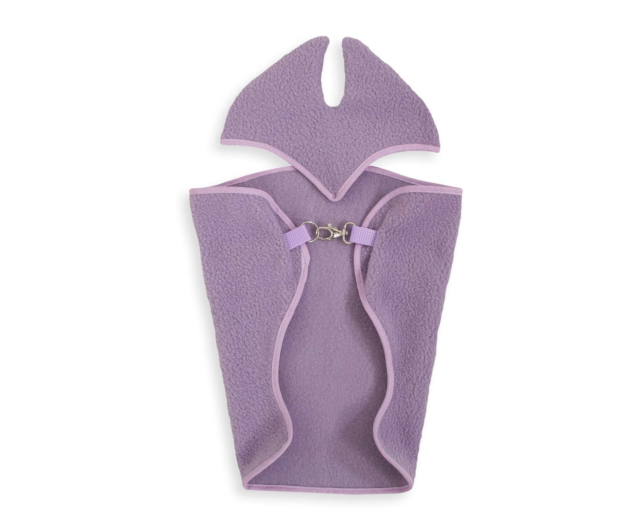 Set for Hobby Horse A3: Fleece blanket + earmuffs - violet