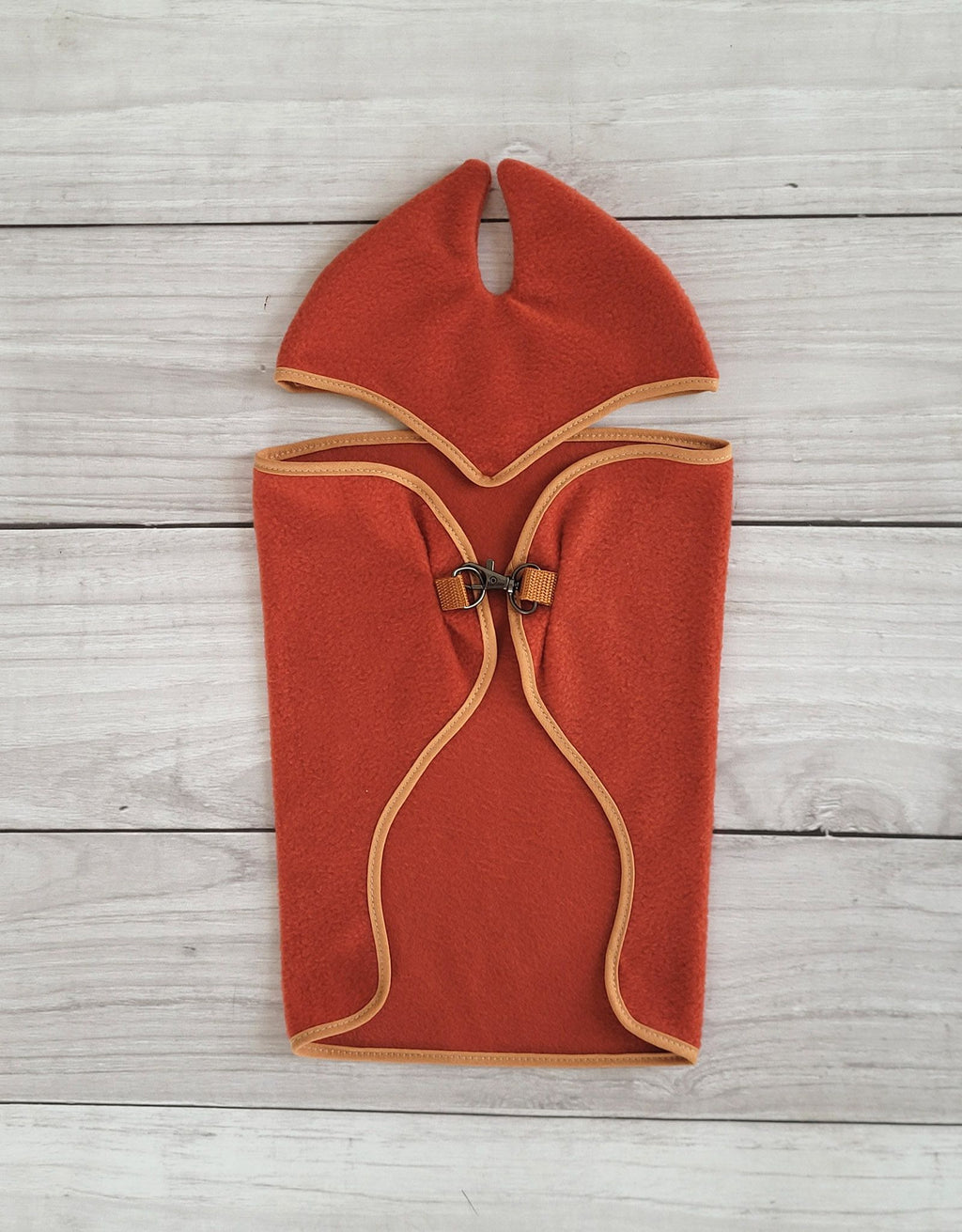 Set for Hobby Horse A4 and A5: Fleece blanket + earmuffs - ginger