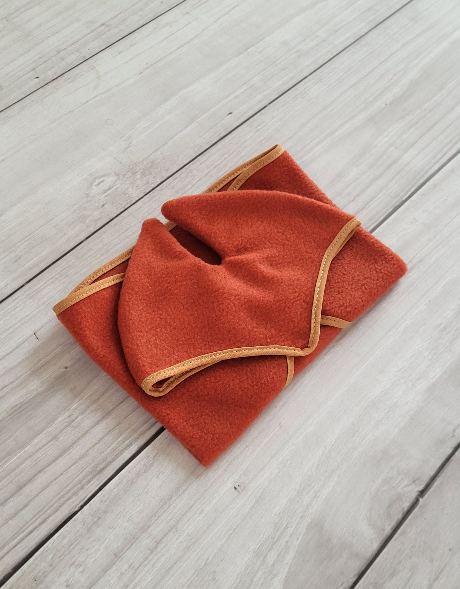 Set for Hobby Horse A4 and A5: Fleece blanket + earmuffs - ginger