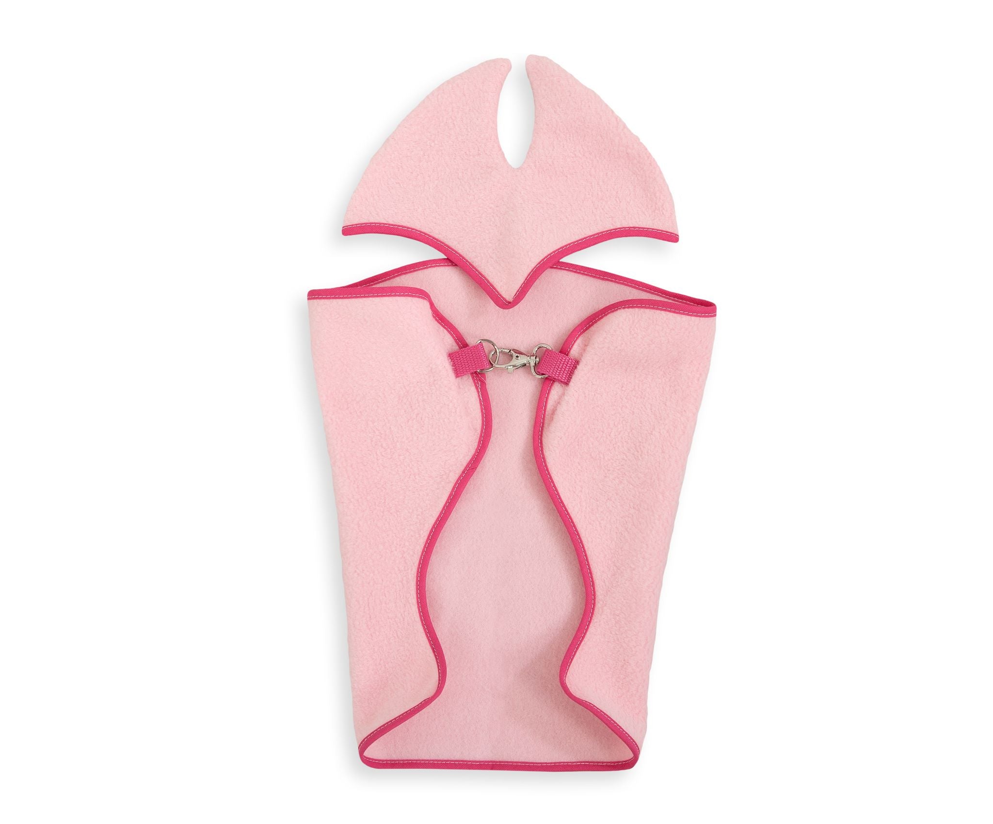 Set for Hobby Horse A3: Fleece blanket + earmuffs - light pink