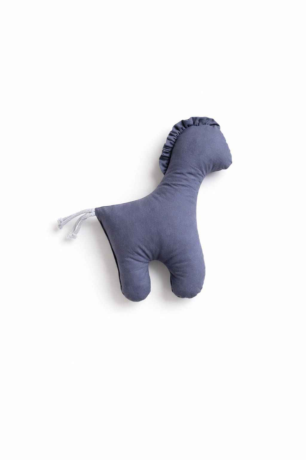 LUCKY Horse - a soft first cuddly toy - Anthracite