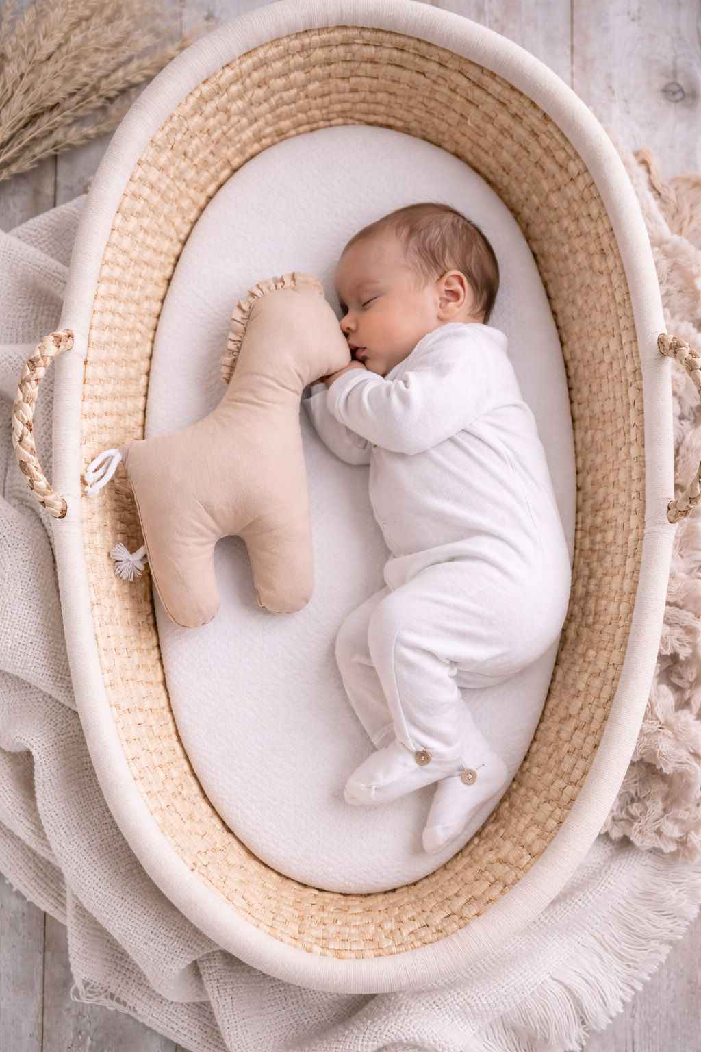 LUCKY Horse - a soft first cuddly toy - Beige