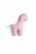 LUCKY Horse - a soft first cuddly toy - Old rose