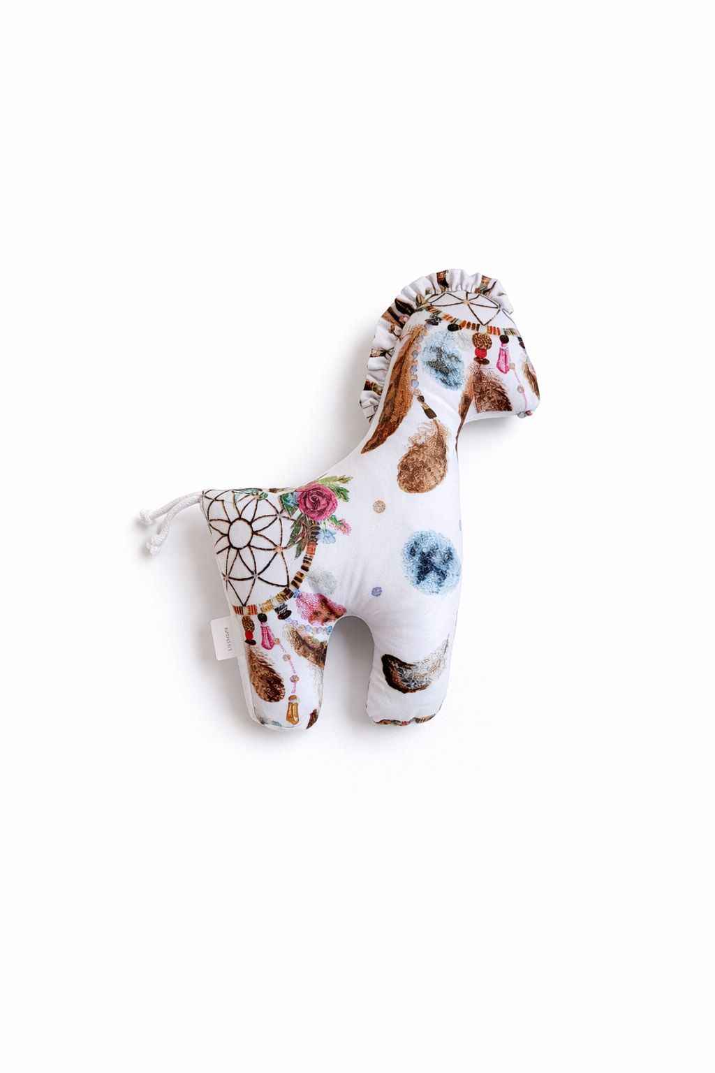 LUCKY Horse - a soft first cuddly toy - Dream catchers white