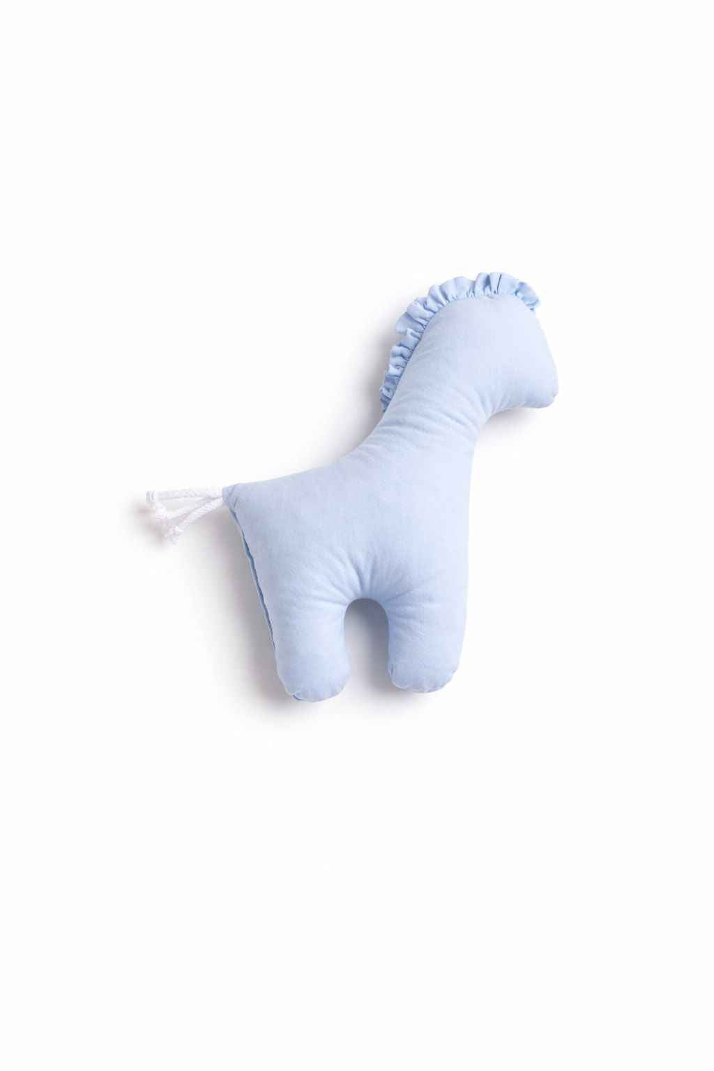 LUCKY Horse - a soft first cuddly toy - Blue