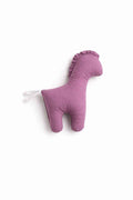 LUCKY Horse - a soft first cuddly toy - Dusty rose
