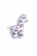 LUCKY Horse - a soft first cuddly toy - Rainbow