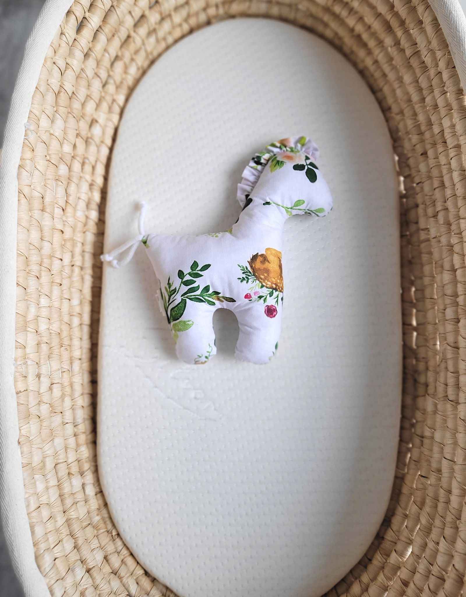 LUCKY Horse - a soft first cuddly toy - In the forest