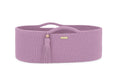 Moses basket BOHO Handmade cotton with mattress - lavender