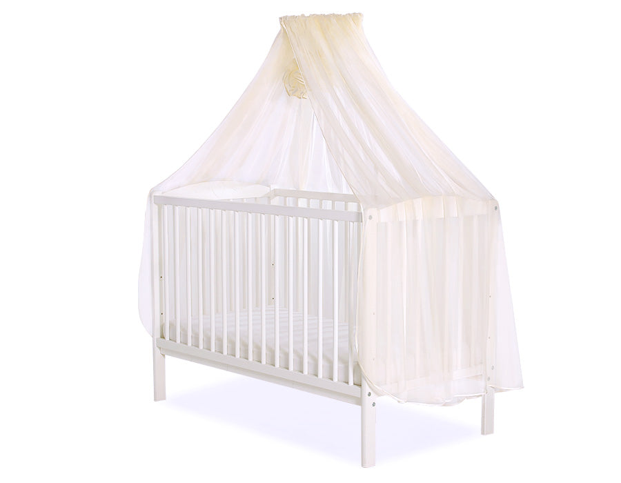 Mosquito-net made of chiffon - cream