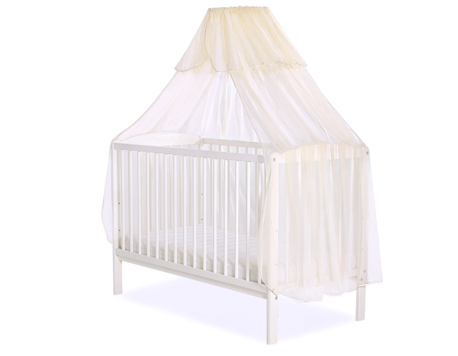 Mosquito-net made of chiffon - cream