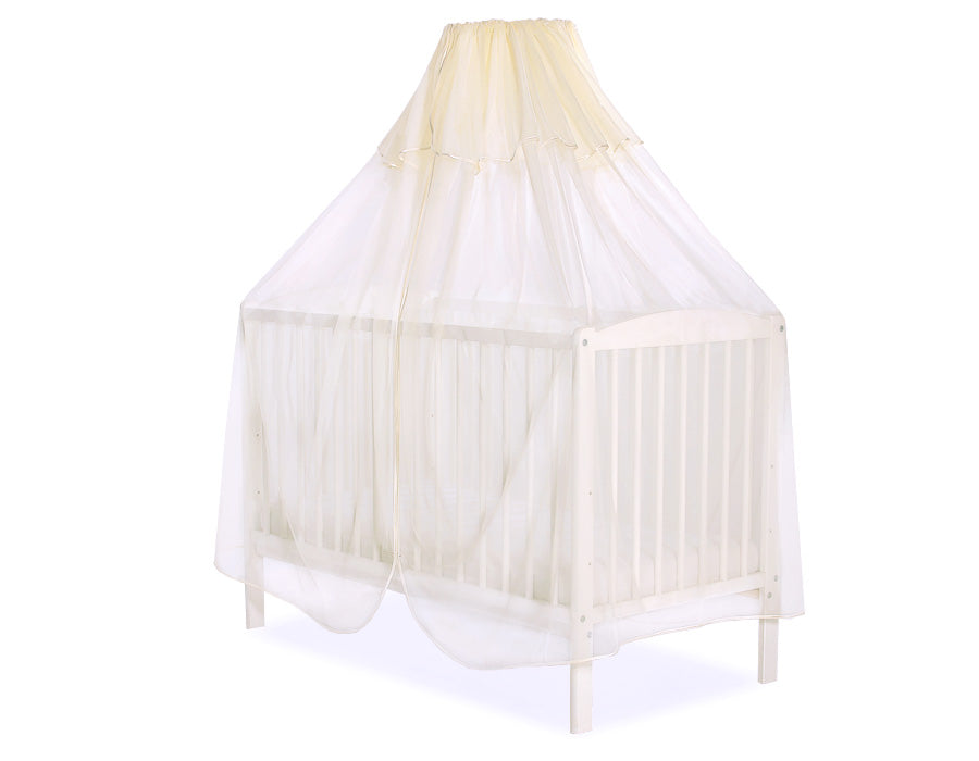 Mosquito-net made of chiffon - cream