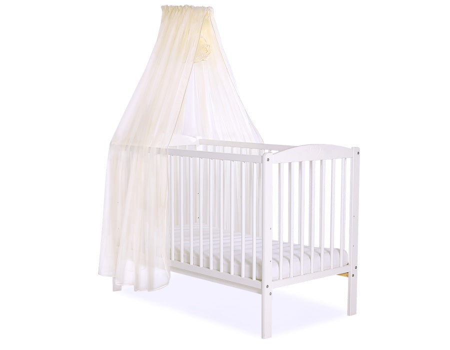 Mosquito-net made of chiffon - cream