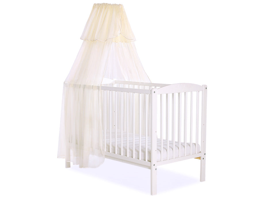 Mosquito-net made of chiffon - cream