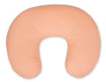 Breastfeeding Pillow Nursing Croissant Pillow, removable, Hands-Free Feeding- Peach