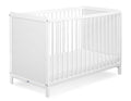 Wooden white baby cot  120x60cm Matteo