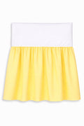 Dust Ruffle Crib - Bed Skirt - Masking flounce 120x60cm - yellow strips