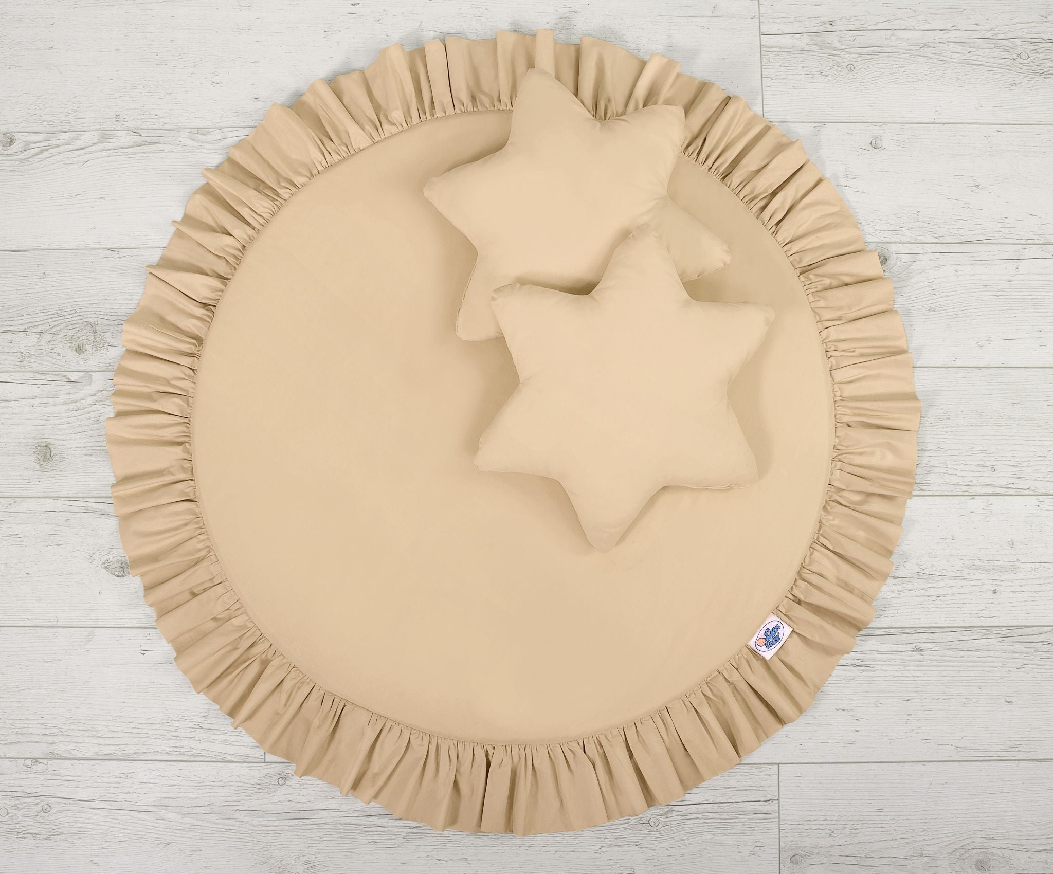 Floor play mat - beige