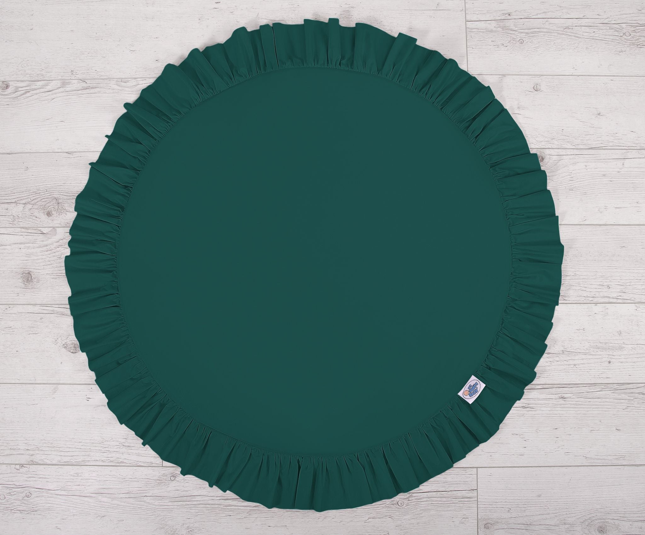 Floor play mat - bottle green