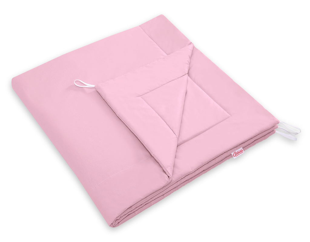 Double-sided teepee playmat- pink