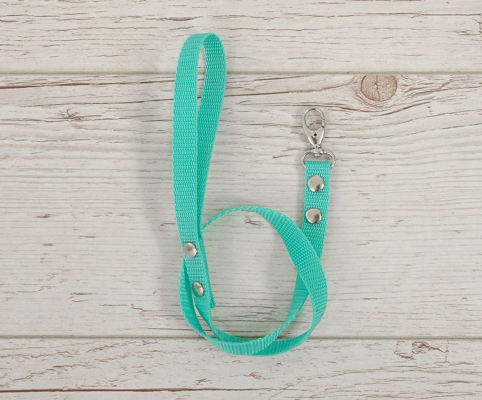 Tether for hobby horse made of webbing tape - mint